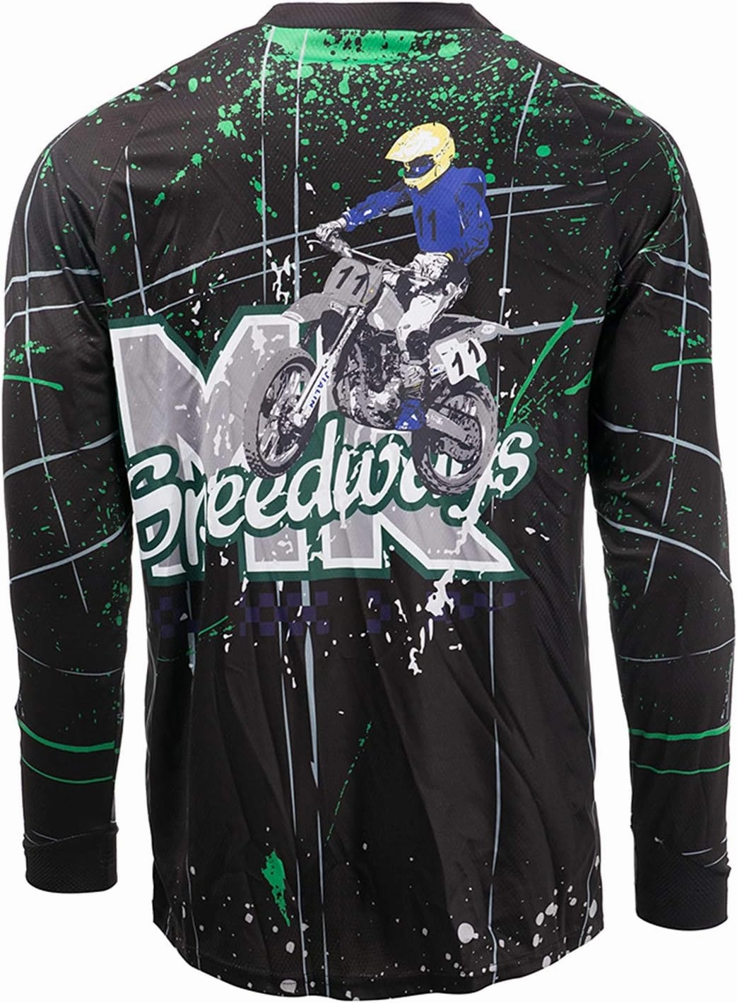 PSPORT Men's Motocross Jersey Long Sleeve Motocross Shirt Men Mountain Dirt Bike Jersey Downhill Riding Racing Clothing Tops