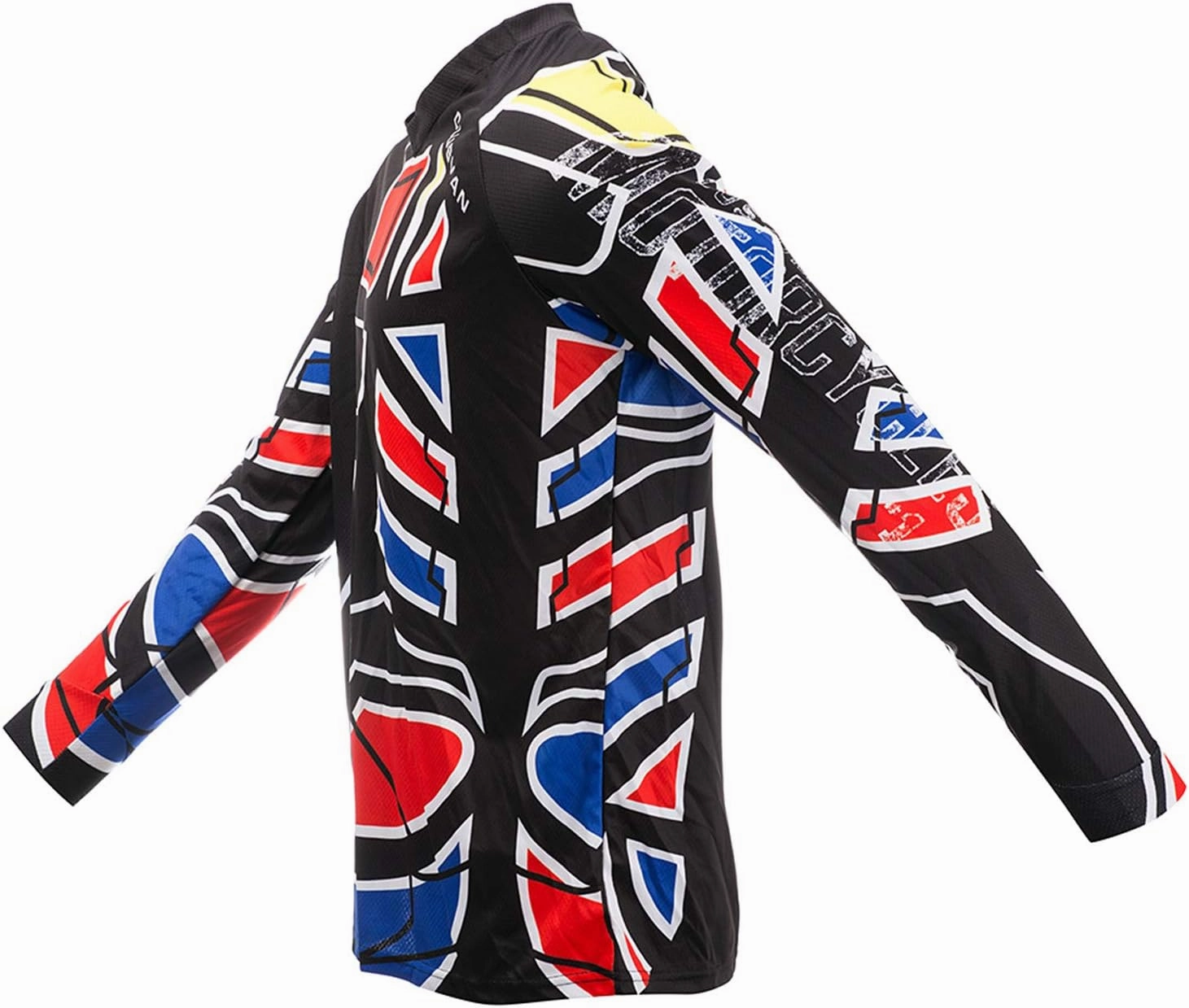 PSPORT Men's Motocross Jersey Long Sleeve Motocross Shirt Men Mountain Dirt Bike Jersey Downhill Riding Racing Clothing Tops