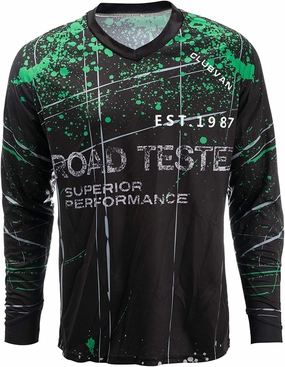PSPORT Men's Motocross Jersey Long Sleeve Motocross Shirt Men Mountain Dirt Bike Jersey Downhill Riding Racing Clothing Tops