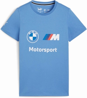 PUMA Kids' Bmw M Motorsports Kids Essentials Logo Tee