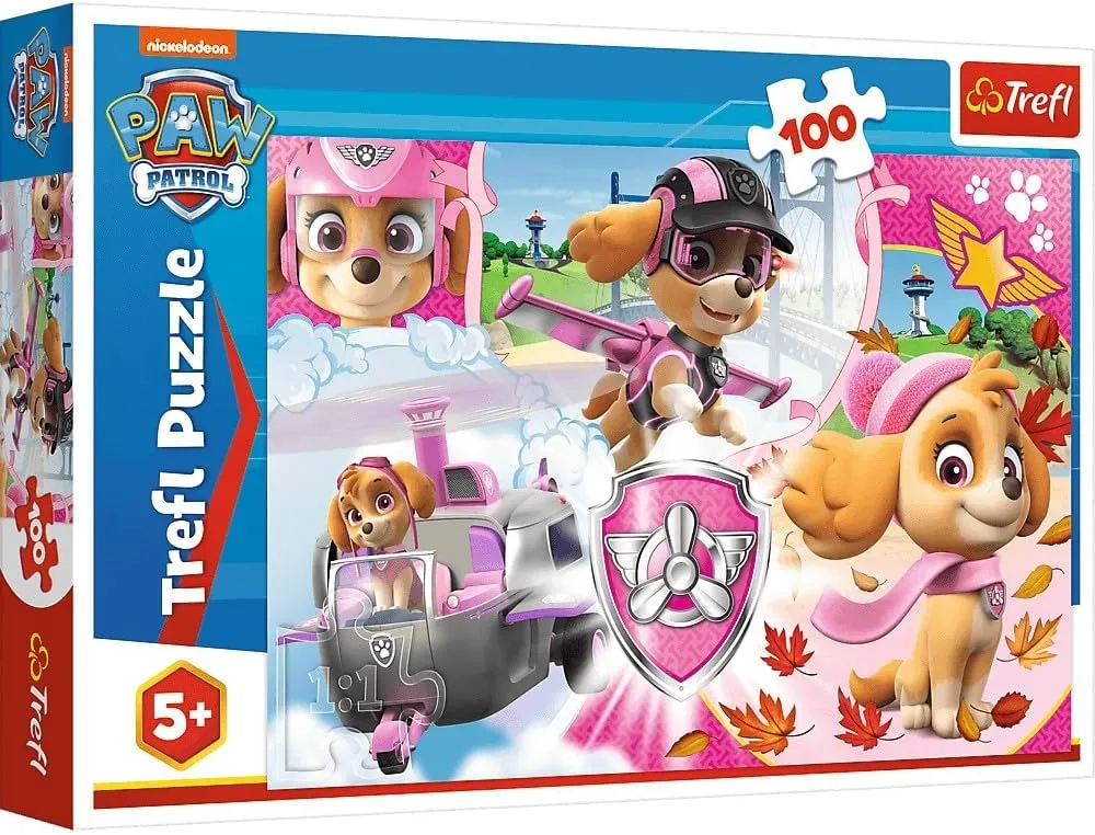 Puzzle Psi Patrol Skye w akcji 100