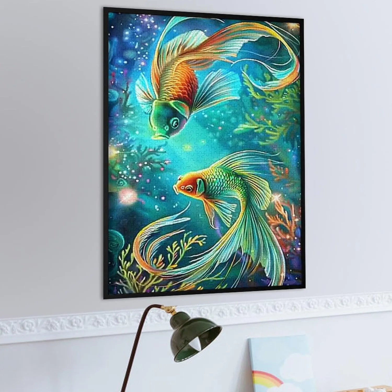 Puzzles for Adults 1000 Pieces - Beautiful and Special Fish Fishs Funny Educational Kids Puzzles,Children Puzzle Games Toys for Girls and Boys