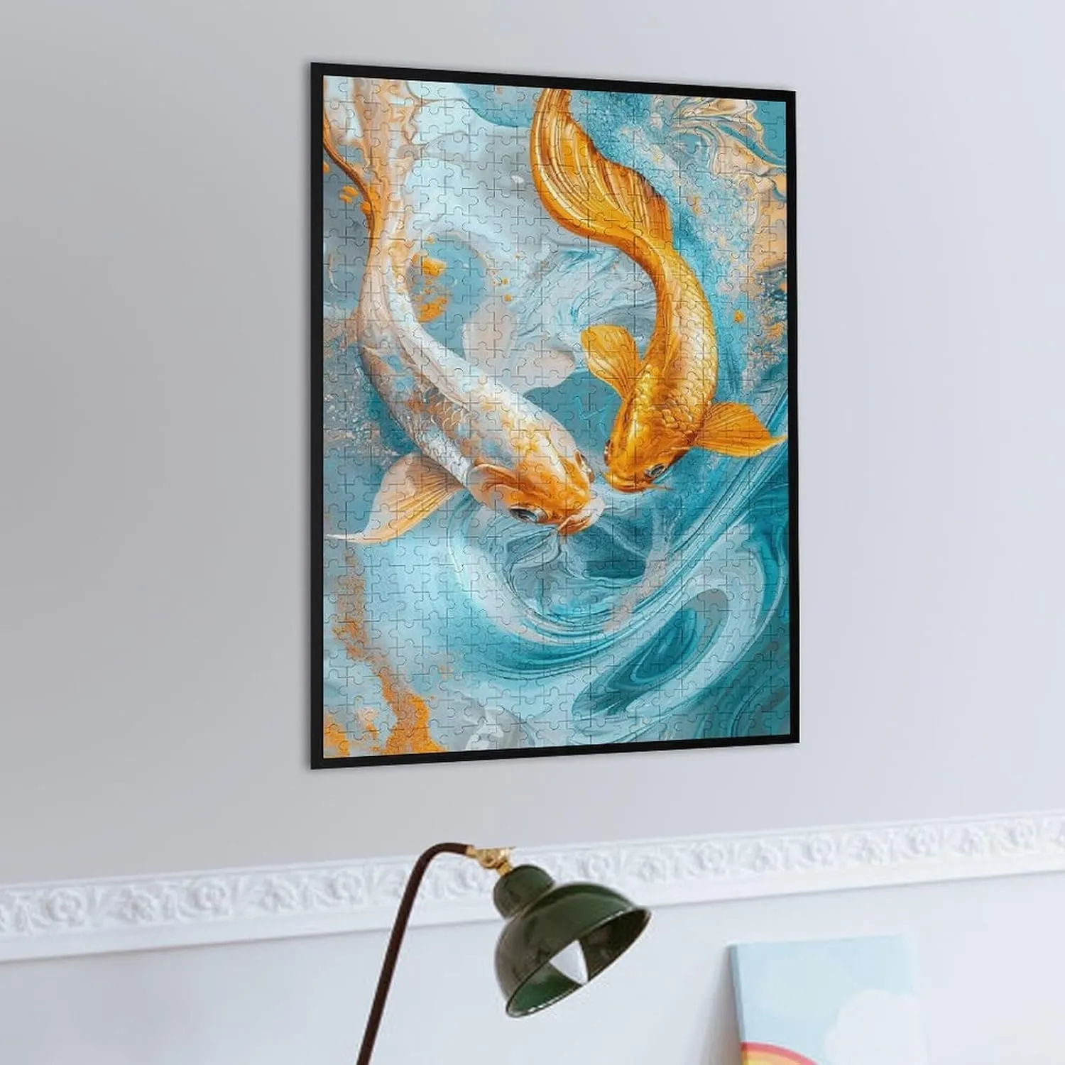 Puzzles for Adults 500 Pieces - Fish Perfect for Fun Brain Puzzle Lovers Vibrant Illustrations and Quality Pieces Challenging and Relaxing Gifts Idea