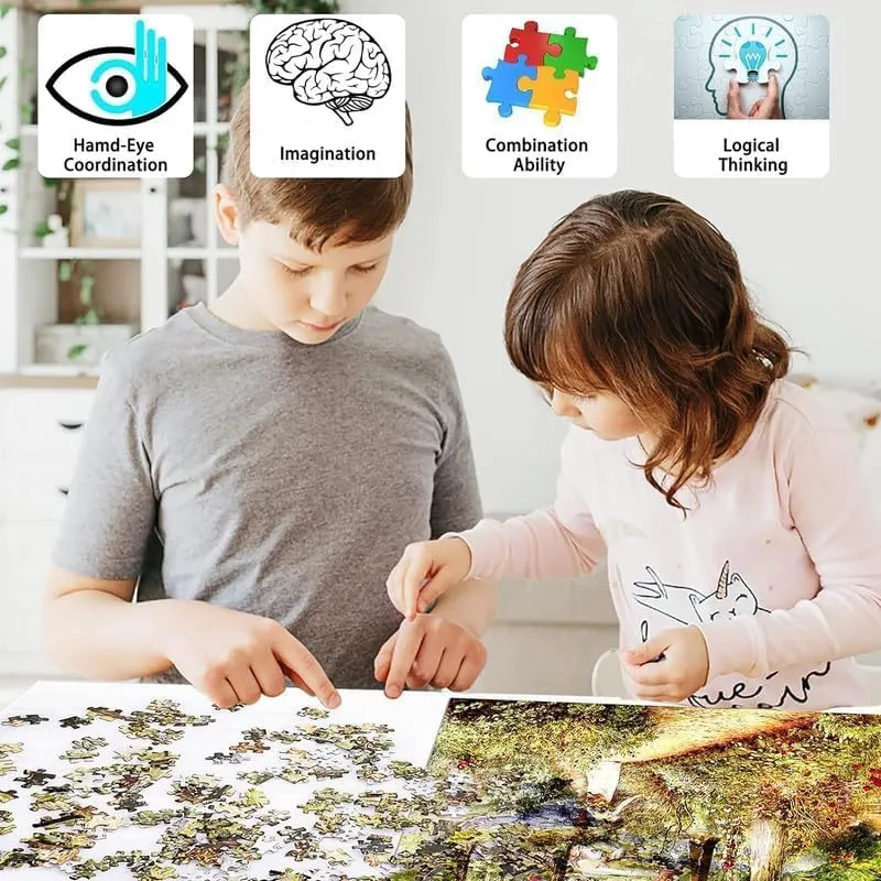 Puzzles for Adults 500 Pieces Two Adult Polar Bears Stand Together Snowy Arctic Impossible Hard Difficult Challenging Puzzles for Adults and Family Challenging Family Activity