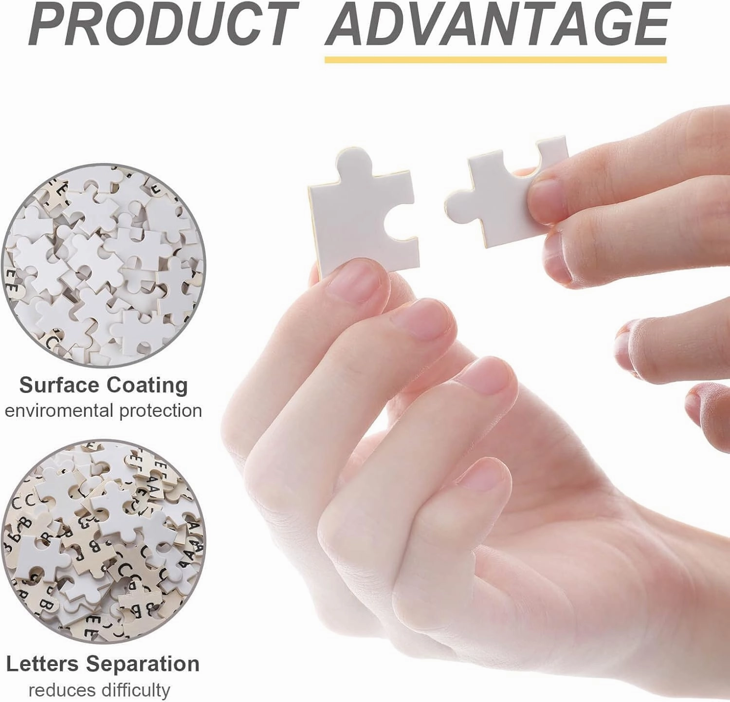 Puzzles 300 Pice Personalized Jigsaw Puzzles Clean Simple Leaves Photos Puzzle for Family Picture Puzzle for Adults Wedding Birthday