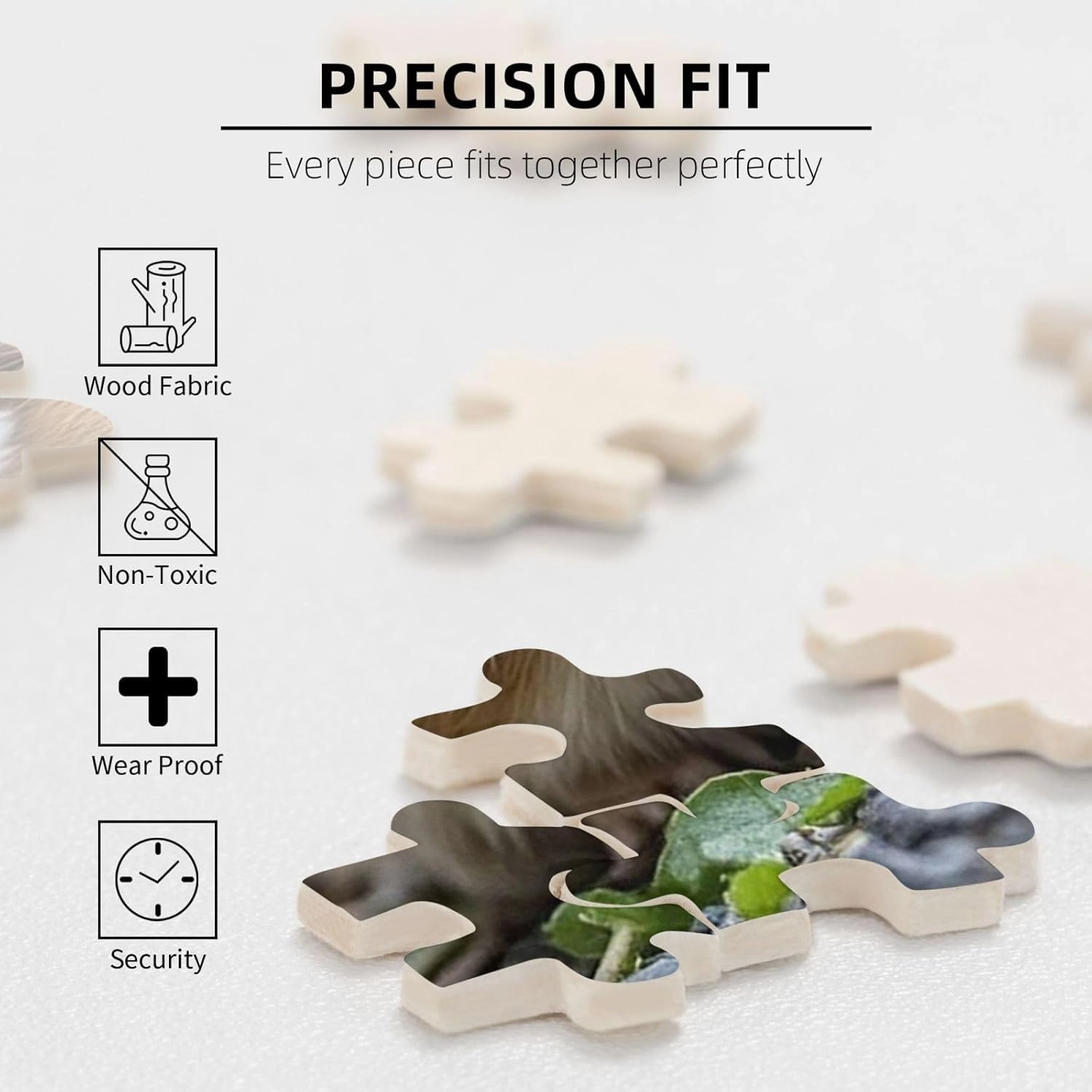 Puzzles 300 Pieces Personalized Jigsaw Puzzles Guinea Pigs Funny Puzzle Challenging Photo Puzzle with Storage Bag Picture Puzzle for Adults Family 10.2 x 15 inch