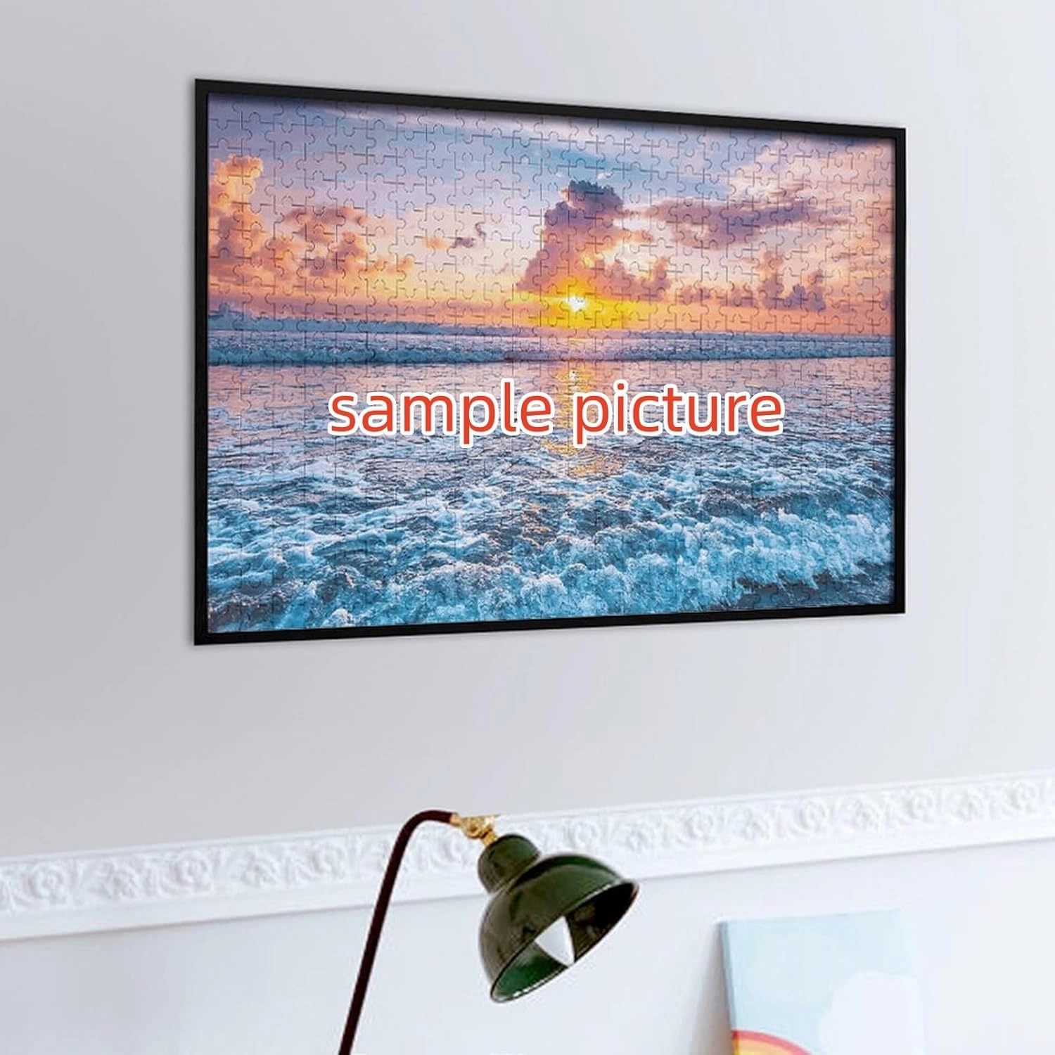 Puzzles for Adults and Kids 1000 Pieces Carp Fish Lake Water Decompression Child Education Gift for DIY Intellective Educational Game 29.5'' x 19.6''