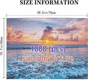 puzzles for adults and kids 1000 pieces Shark Reef Underwater, coral reefs, fish Formation wooden for Puzzles Great Gift for Boys and Girls Family Fun Puzzle Games Toys 29.5'' x 19.6''