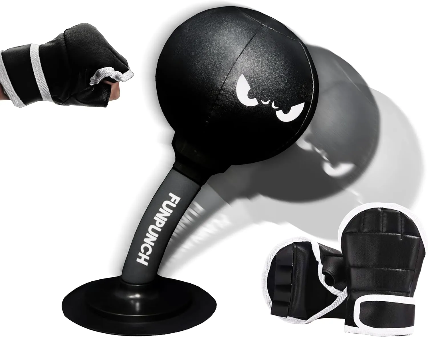Rage Bag - Elite Boxing Training Mini Punching Bag for Advanced, Aspiring Boxers - Small, Portable Desk Punching Bag Punching Ball for Skills and Stress Relief
