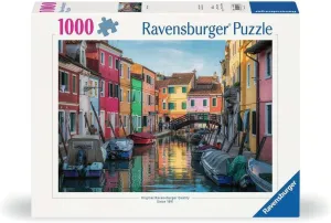 Ravensburger Burano, Italy 1000 Piece Jigsaw Puzzle for Adults | Unique, Pieces | Anti-Glare Surface | FSC Certified, Eco-Friendly | Amazon Exclusive