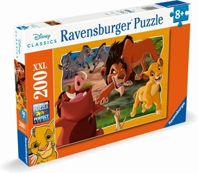 Ravensburger Disney The Lion King: Hakuna Matata 200 Piece XXL Jigsaw Puzzle for Kids - Screen-Free Activity Boosts Concentration and Focus