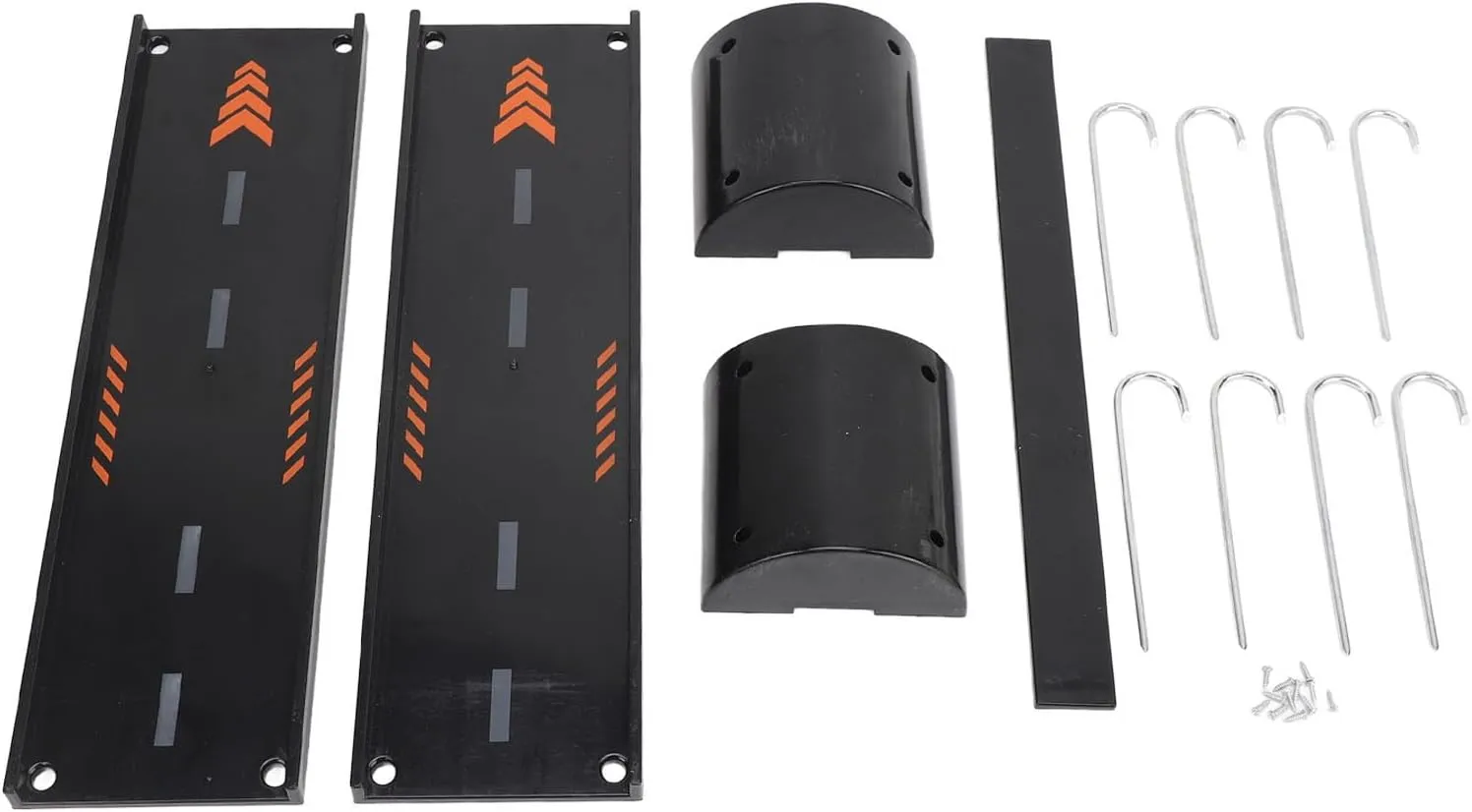 RC Car Jump Ramp, Plastic Racing Takeoff Board Stunt Set for Remote Control Cars 1/8 1/10 1/12 1/14 1/16 RC Crawler Car Accessories
