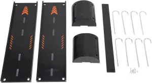 RC Car Jump Ramp, Plastic Racing Takeoff Board Stunt Set for Remote Control Cars 1/8 1/10 1/12 1/14 1/16 RC Crawler Car Accessories