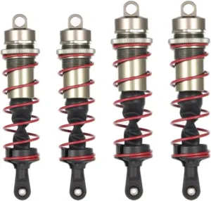 Rc Special Shock Absorber For ZD For Racing For HPI For Flux 107016 1/8 4Pcs Shock Absorber 120mm Front 140mm Rear Metal Damper Suspension RC Car Parts Upgrade Replacement