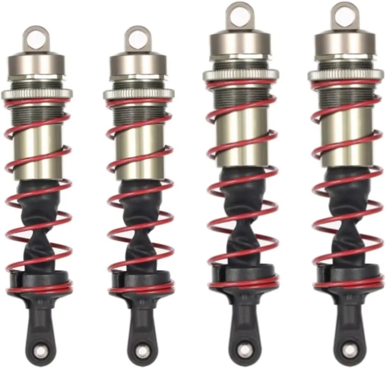 Rc Special Shock Absorber For ZD For Racing For HPI For Flux 107016 1/8 4Pcs Shock Absorber 120mm Front 140mm Rear Metal Damper Suspension RC Car Parts Upgrade Replacement