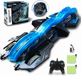 RC Stunt Snake Car 360° Roll Toys,2.4Ghz RC Cars Remote Control Car for Boys, Birthday Gift for Kids Age 6-12, 2 Batteries 30 min Long Endurance, Cool Indoor Outdoor Toys Car Racing Games for Boys