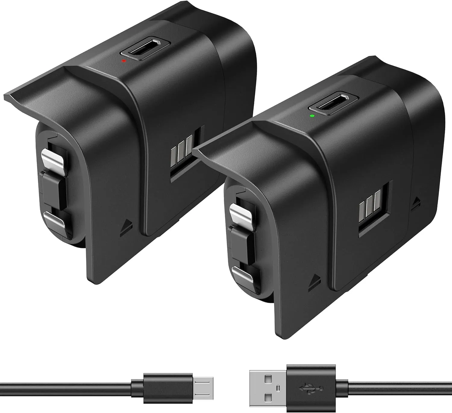 Rechargeable Xbox Controller Battery Pack, Play & Charge Kit for Xbox One/Xbox Series X|S - 40H Playtime, 2.5H Full Charge, with Cover & Charging Cable, Xbox Accessories for Xbox One S/One X/One Elite