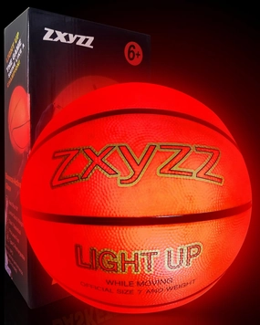 Rechargeable Glow in the Dark Basketball, LED Light Up Basketball with Accessories, Cool Toys for Birthday Easter Gifts Ideal, Stuff Ages for 8 9 10 11 12 13 14 15 Years Old Boys Kids Teenage Youth