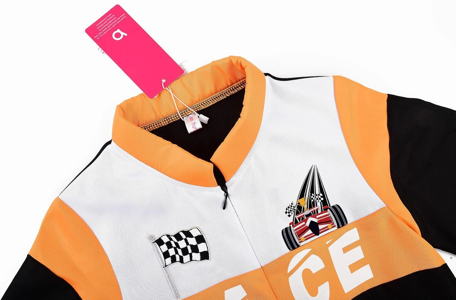 ReliBeauty Race Car Driver Costume Boys Toddler Jumpsuit with Peaked Cap
