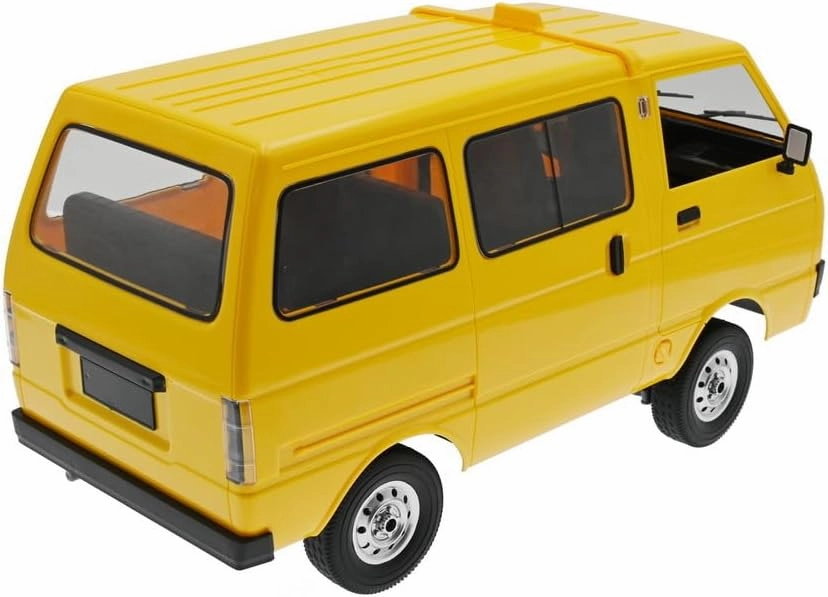 Remote Control Car WPL D42, 1/10 Scale 2.4G Simulation RC Van Mini Cabin Car RC Crawler, All Terrain Drifting Rc Crawler for Adults Hobby