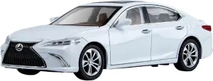 Resin Car Models Kit 1 24 Fit for Lexus ES30 Alloy Car Model Diecast Metal Simulation Classic Adult Ornaments Collection Display(White)