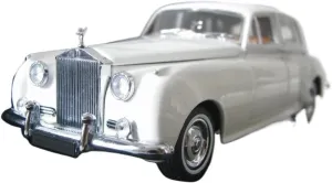 Resin Car Models Kit 1 43 Fit for Rolls Royce 1960 Classic Car Simulation Alloy Car Model Retro Collection Static Decoration Toy