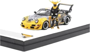 Resin Car Vehicle Model Fit for Banshee Unicorn Mecha 964 1 64 Diecast Model Car Classic Car Memorabilia Collection Fit for Adults Festive Deluxe Gift(A)