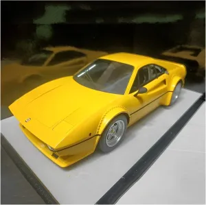 Resin Car Vehicle Model Fit for Ferrari 308 GTB 4 Street Version 1976 1 18 Alloy Le Mans Racing Car Model Collection Ornaments Festive Deluxe Gift