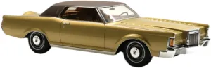 Resin Car Vehicle Model Fit for Lincoln Continental MK3 1 18 Luxury Resin Classic Car Model Static Souvenir Decoration Gifts Festive Deluxe Gift