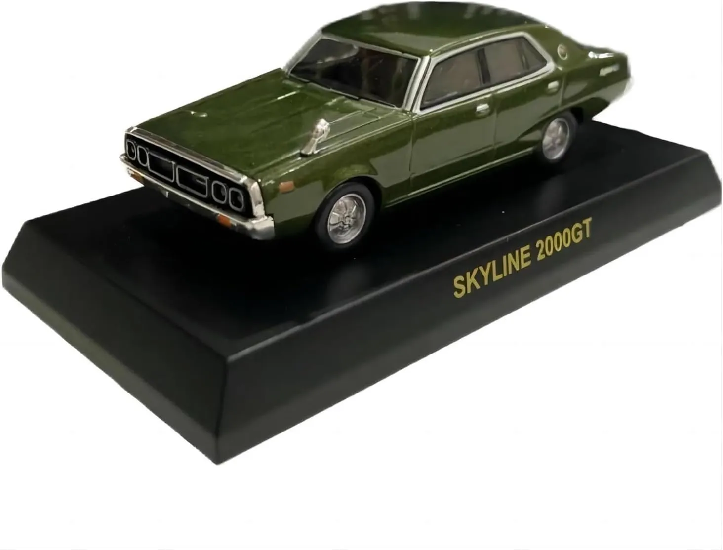 Resin Car Vehicle Model Fit for Nissan Skyline 2000GT 1 64 Alloy Die-Casting Model Adult Collector's Edition Classic Ornament Festive Deluxe Gift