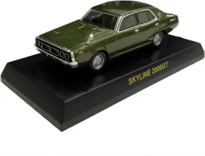 Resin Car Vehicle Model Fit for Nissan Skyline 2000GT 1 64 Alloy Die-Casting Model Adult Collector's Edition Classic Ornament Festive Deluxe Gift