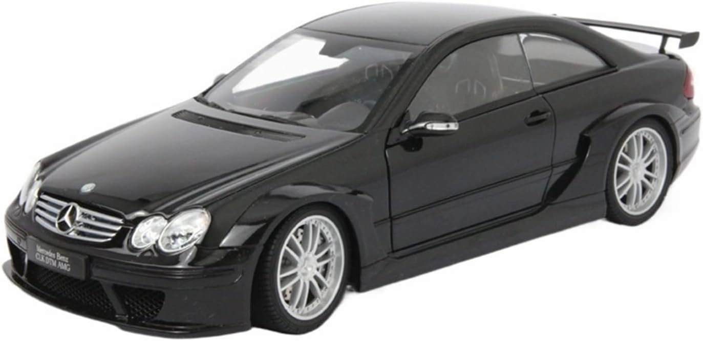 Resin Car Models Kit 1 18 Fit for Mercedes Benz CLK-DTM AMG Coupe Classic Alloy Car Model Simulation Collectible Souvenir