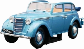 Resin Car Models Kit 1 24 Fit for Moskvich 400-420A Convertible Alloy Car Model Collectibles Nostalgic Ornament Souvenir