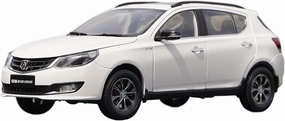 Resin Car Vehicle Model 1 18 Fit for WuLing Baojun 610 Cross Die Casting Alloy Simulation Car Model Adult Hobby Collection Festive Deluxe Gift (Color : White)