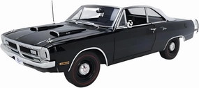 Resin Car Vehicle Model Fit for Dodge Dart Swinger 340 1970 1 18 Black Classic Alloy Car Model Static Collection Ornaments Festive Deluxe Gift