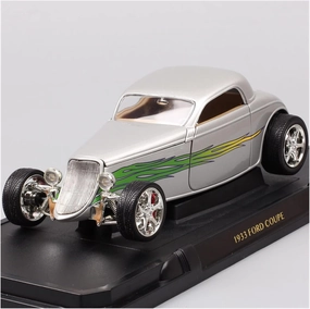 Resin Car Vehicle Model Fit for Ford Type B 1933 1 18 Retro Convertible Classic Car Alloy Model Adult Collection Decoration Show Gift Festive Deluxe Gift (Size : White)