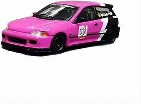 Resin Car Vehicle Model Fit for Honda Civic EG6 1 64 Alloy Die-Cast Vehicle Collection Model Adult Car Toys Festive Deluxe Gift