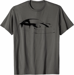 Retro 911 Silhouette Classic Car Graphic Design for men dad T-Shirt