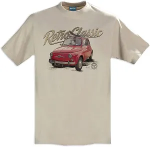 RetroClassic Classic 1965 Fiat 500 Car Mens T-Shirt