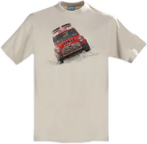RetroClassic Rally Mini Cooper Classic Sports Car Mens Crew Neck T-Shirt