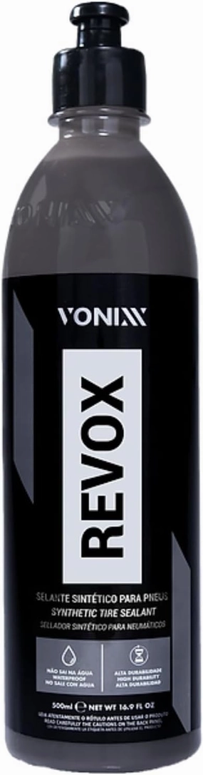 Revox Synthetic Tire Sealant | Water Repellency & UV Protection | Solvent Free | Enhanced Resistance to Mud & Rain | Elevate Your Vehicle's Appearance and Protection | 16.9 fl oz (500 ml)