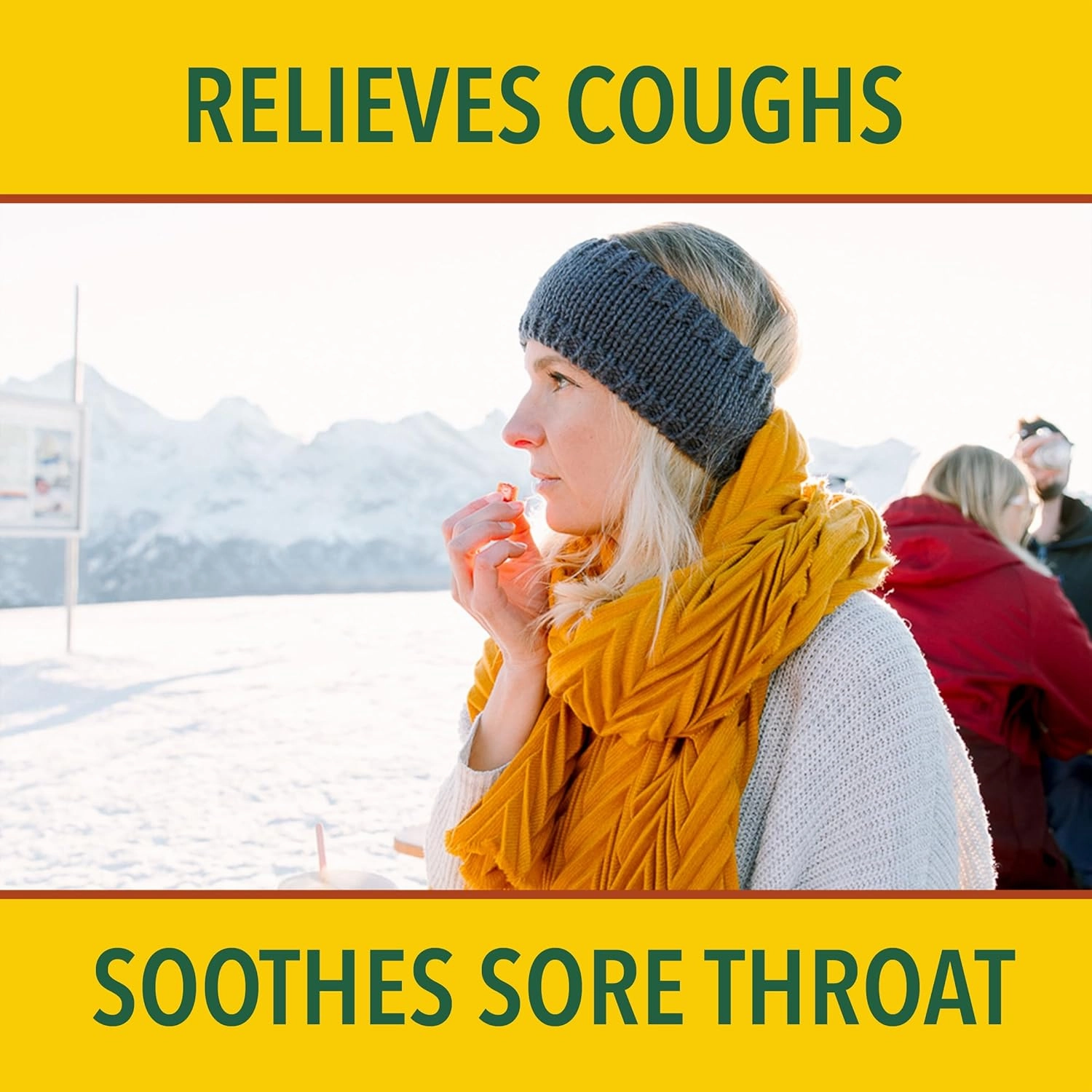Ricola Original Herb Cough Drops, 21 Count (Pack of 8) Cough Suppressant Throat Drops with Naturally Sourced Menthol, Pleasing Herbal Taste for Coughs & Throat Irritation Symptom Relief