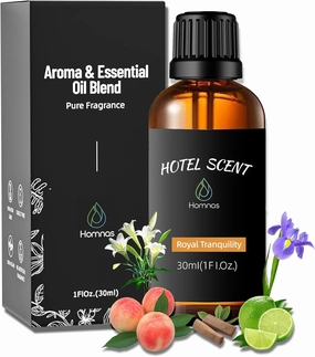 Royal Tranquility Essential Oil, Hotel Diffuser Oil, Inspired by Ritz-Carlton Hotel, Lemon, Jasmine and Amber, Home Luxury & Hotel Scents for Diffuser, Pure Diffuser Oil for Aromatherapy