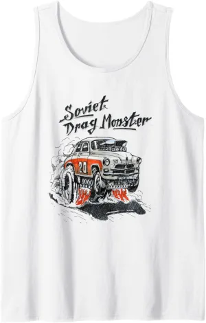 Russian Car Pobeda Volga M20 Tank Top