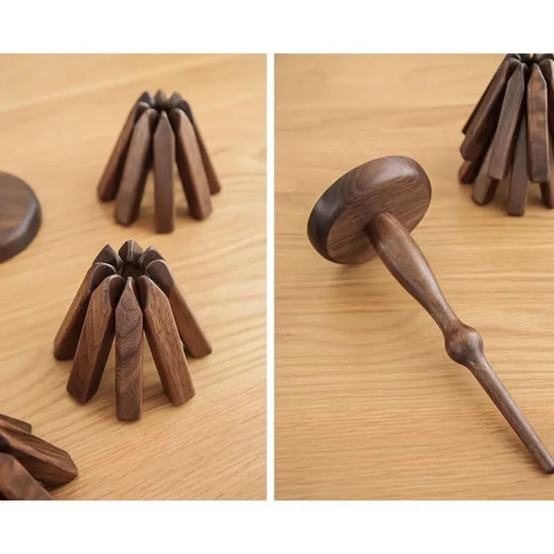 Rynx | Walnut Wood Coaster