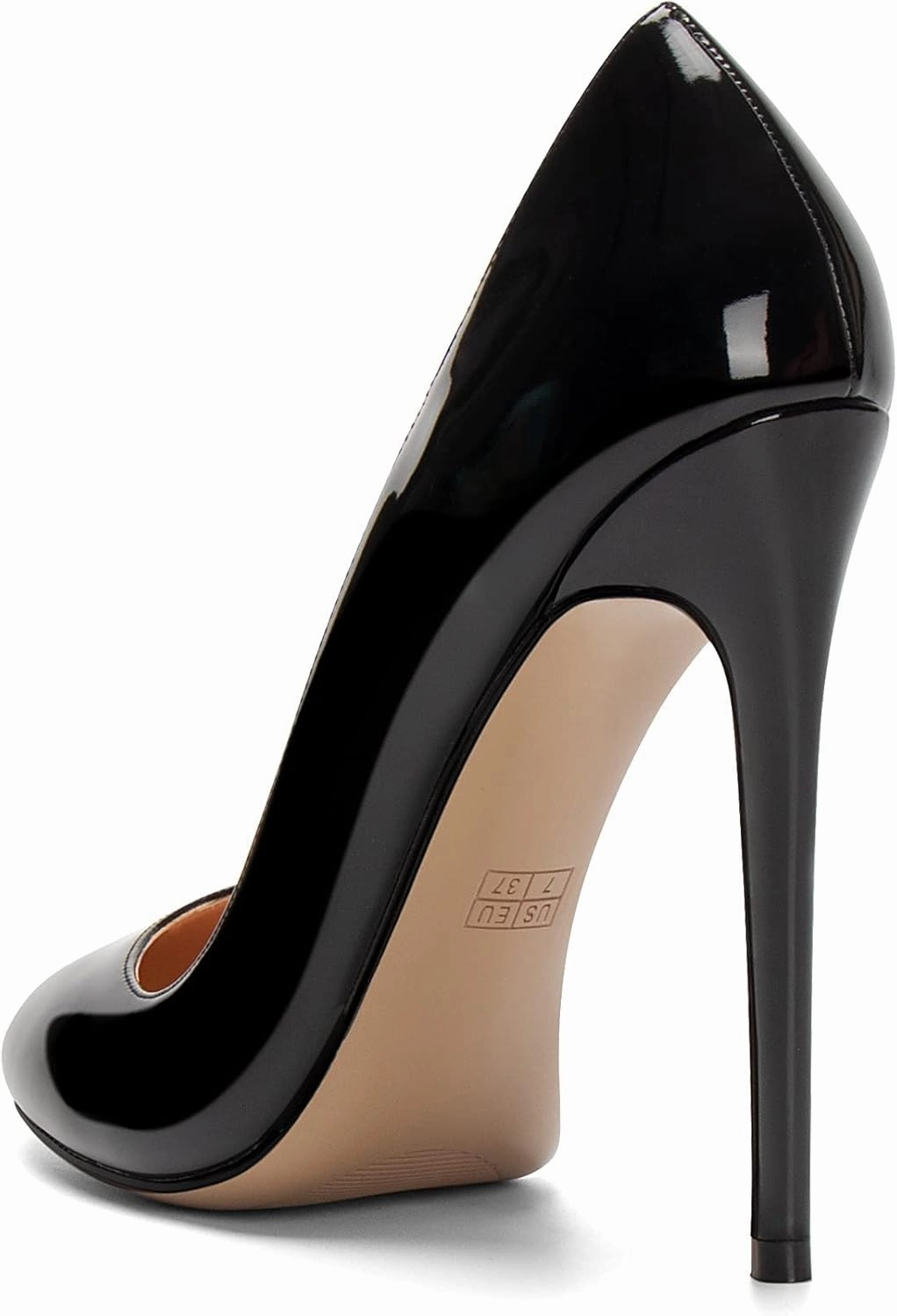 SAMMITOP Women's Classic Round Toe High Heels Dress Pumps