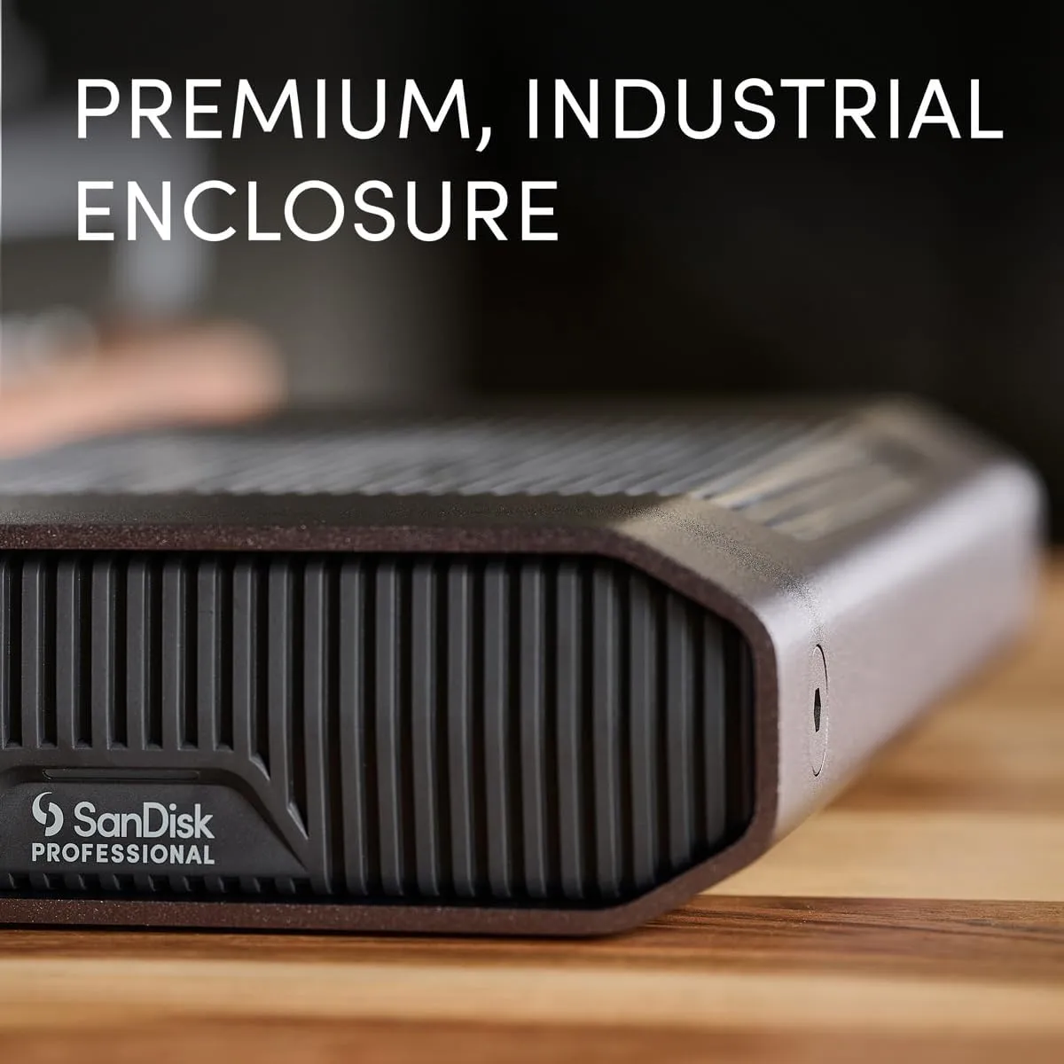 SanDisk Professional 22TB G-Drive Enterprise-Class External Desktop Hard Drive - 7200RPM Ultrastar HDD Inside, USB-C (10Gbps), USB 3.2 Gen 2, Mac Ready - SDPHF1A-022T-NBAAD, Dark Grey