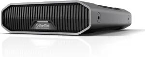 SanDisk Professional 22TB G-Drive Enterprise-Class External Desktop Hard Drive - 7200RPM Ultrastar HDD Inside, USB-C (10Gbps), USB 3.2 Gen 2, Mac Ready - SDPHF1A-022T-NBAAD, Dark Grey