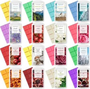 SCENTORINI Scented Wax Melts, Scentsy Wax Melts 16 Pack, Wax Melts Wax Cubes Strong Scent, for Wax Warmer, Holiday Season