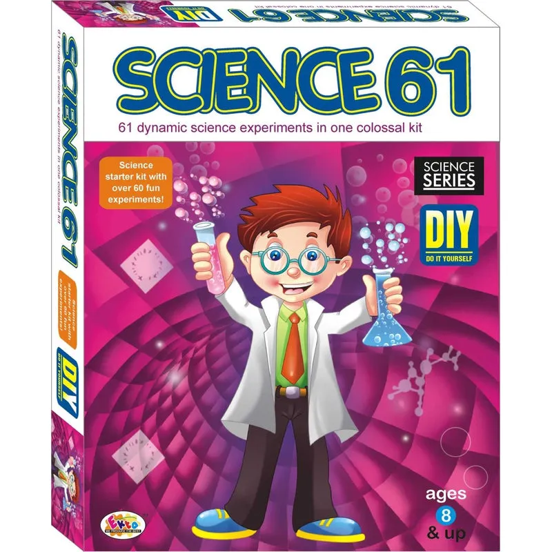 Science 61 Experiment Kit (8-14 Years)